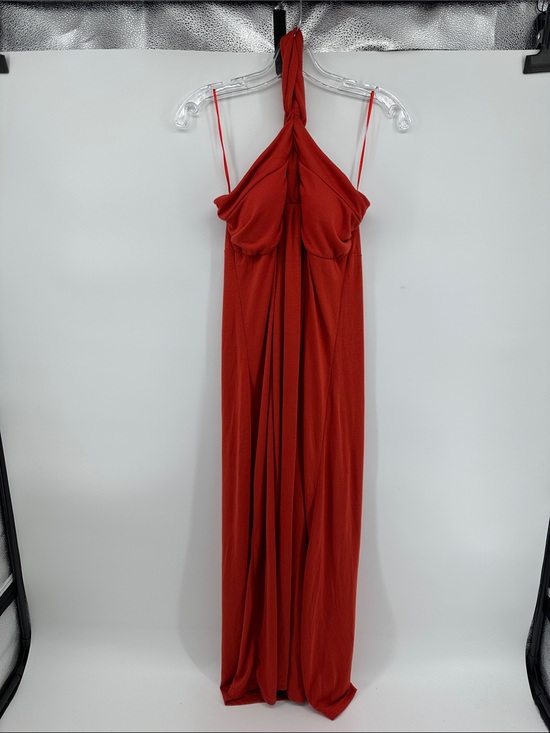 Chesley Dresses & Skirts - Chelsea VTG Y2K Summer Goddess Fairycore Twisted Halter Maxi Dress in Rust SzXL